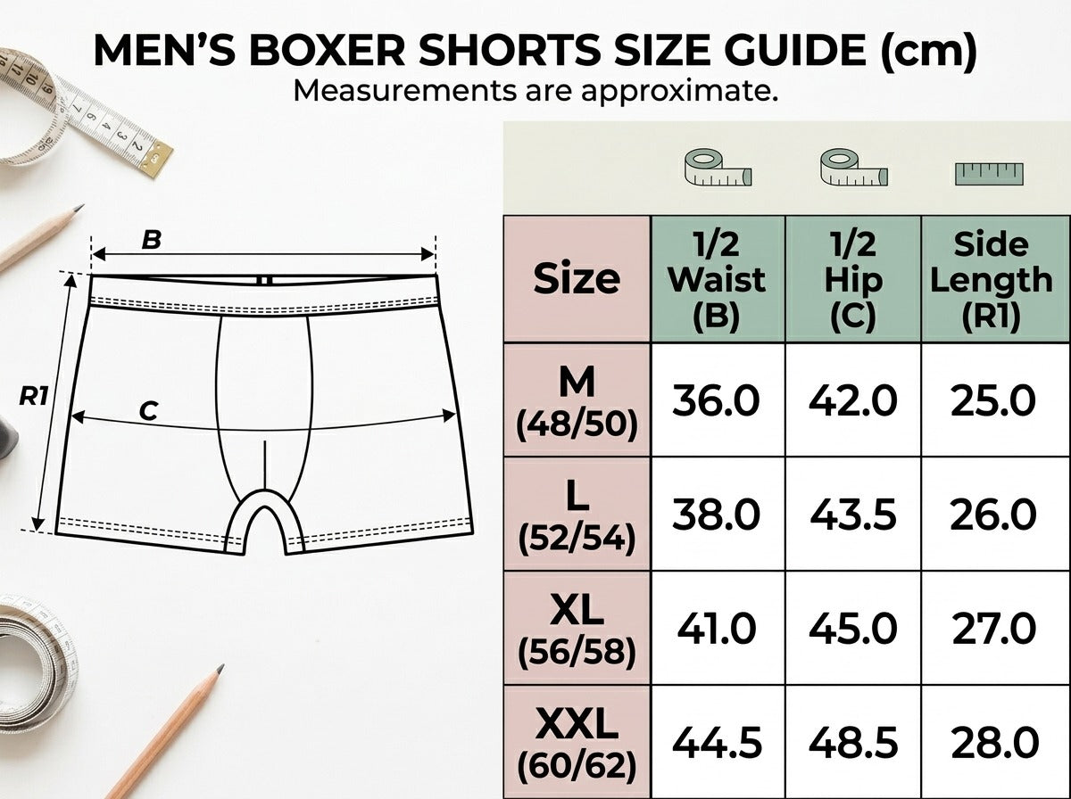 Vistuba Men’s Cotton-Blend Boxer Briefs, 3-Pack, White, Grey & Black With Combination