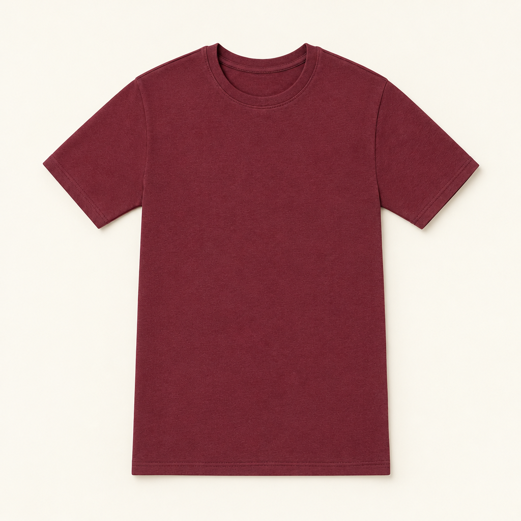 Vistuba Men's  Basic/Plain Short Sleeve T-Shirt - Soft Cotton Jersey Fabric