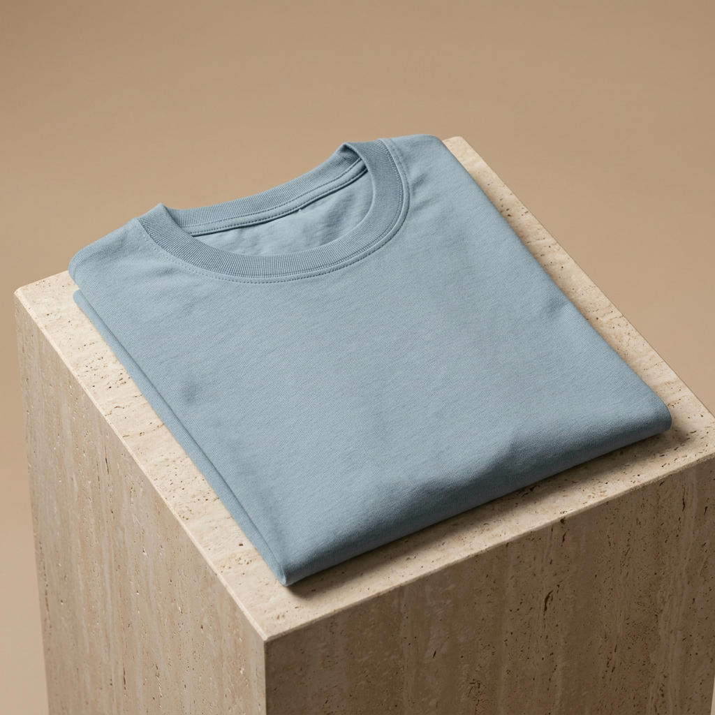 Vistuba Men's  Basic/Plain Short Sleeve T-Shirt - Soft Cotton Jersey Fabric