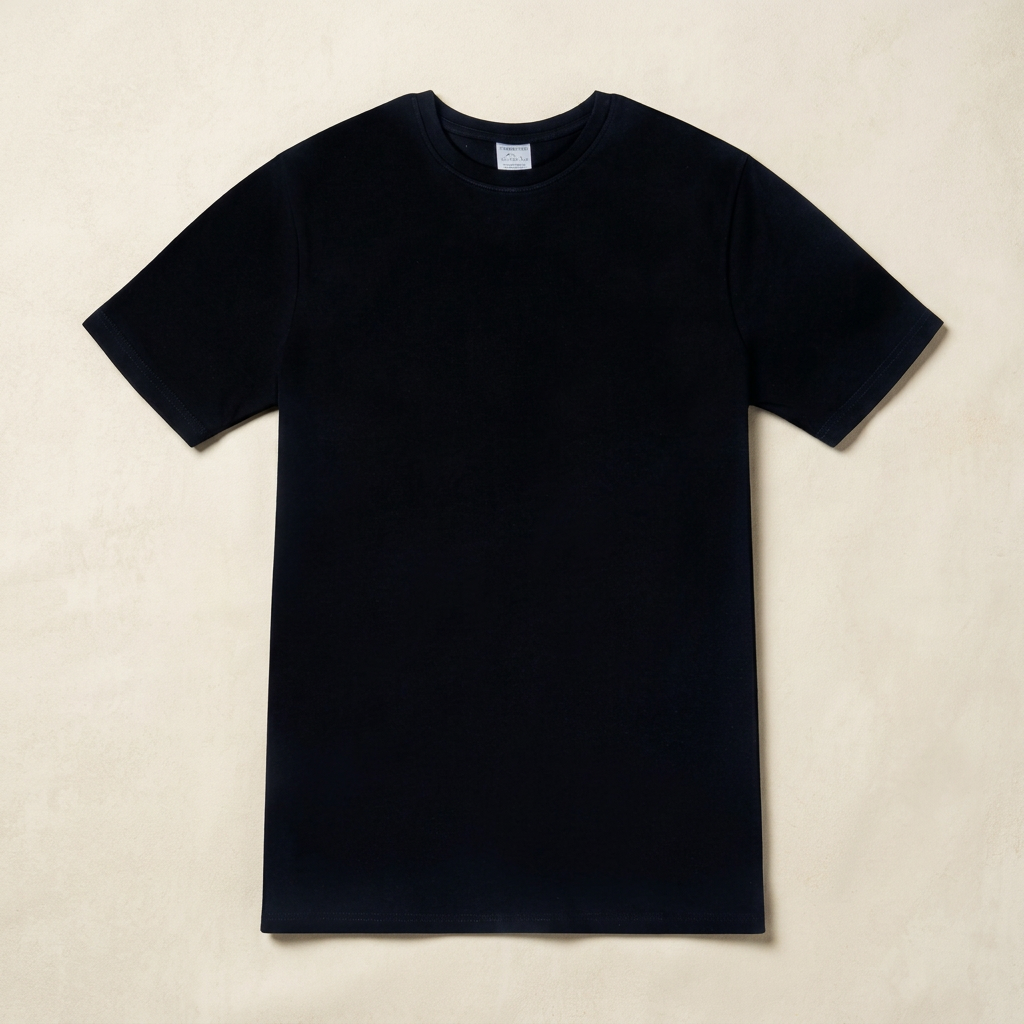Vistuba Men's  Basic/Plain Short Sleeve T-Shirt - Soft Cotton Jersey Fabric