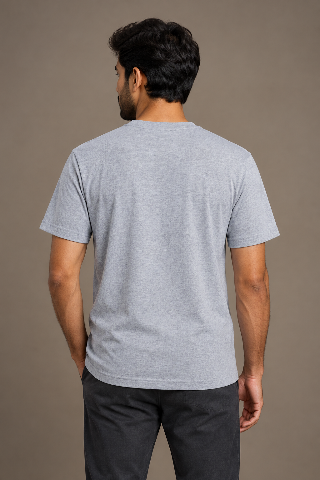 Vistuba Men's  Basic/Plain Short Sleeve T-Shirt - Soft Cotton Jersey Fabric