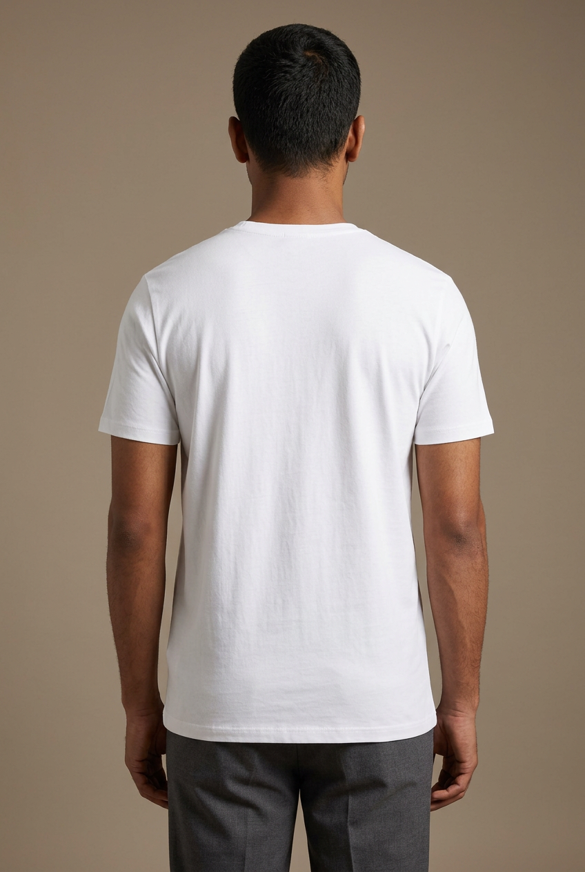 Vistuba Men's  Basic/Plain Short Sleeve T-Shirt - Soft Cotton Jersey Fabric