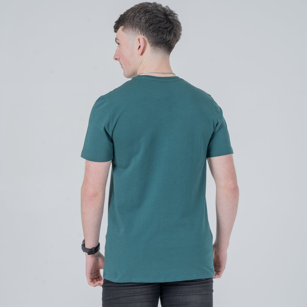 Vistuba Men's  Basic/Plain Short Sleeve T-Shirt - Soft Cotton Jersey Fabric