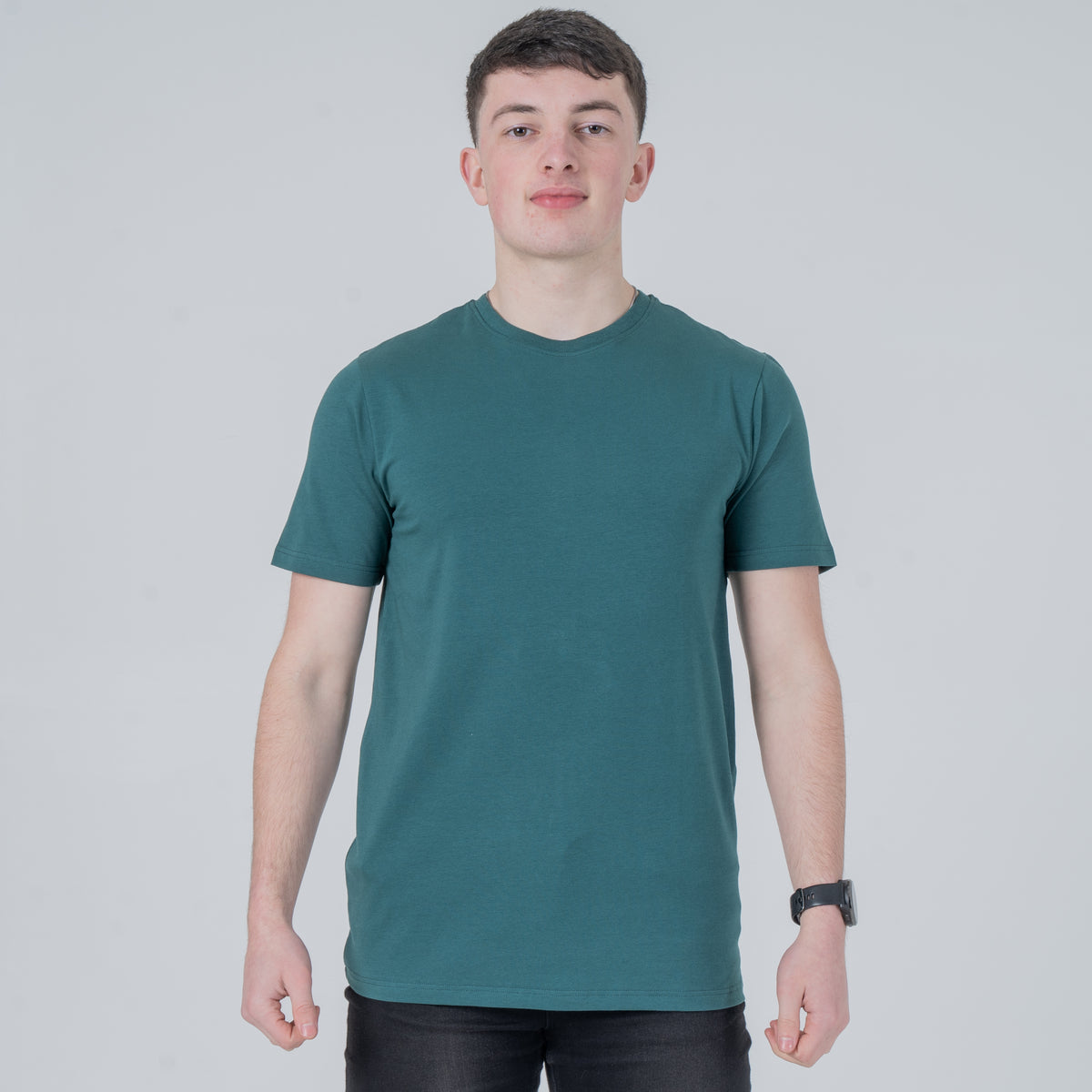 Vistuba Men's  Basic/Plain Short Sleeve T-Shirt - Soft Cotton Jersey Fabric