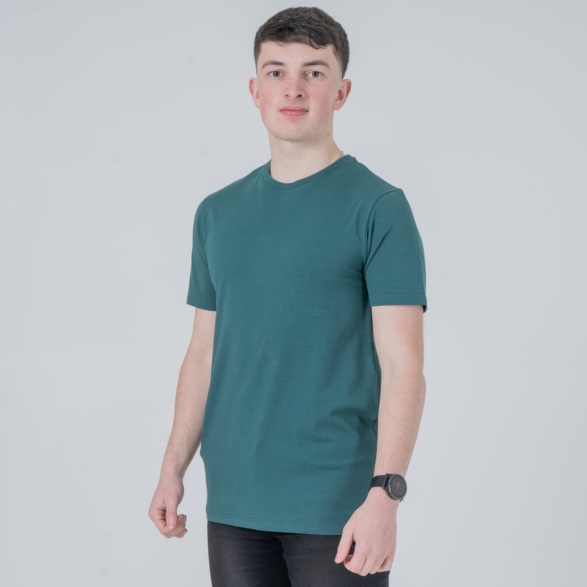 Vistuba Men's  Basic/Plain Short Sleeve T-Shirt - Soft Cotton Jersey Fabric